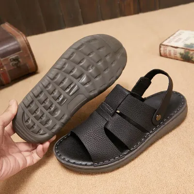 Genuine Leather Soft Comfortable Sandal