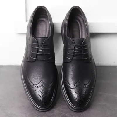 Beef Split Leather Formal Shoes