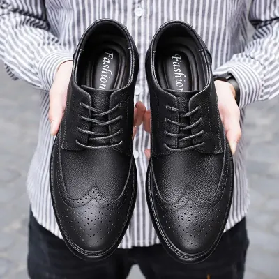 Top Layer Genuine Cowhide Leather Formal Shoes