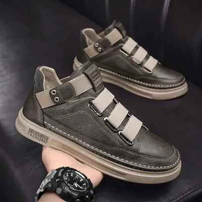 Premium Leather Trendy Casual Shoes 
