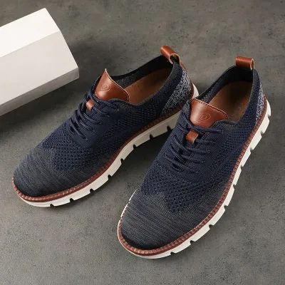 Premium Fly Woven Mesh Casual Retro Shoes