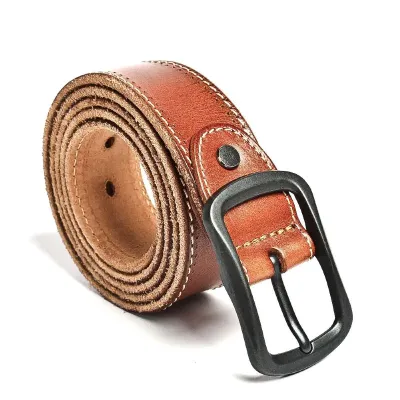 Genuine Leather Brown Belt AC85