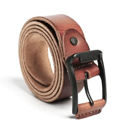 Genuine Leather Brown Belt  AC90