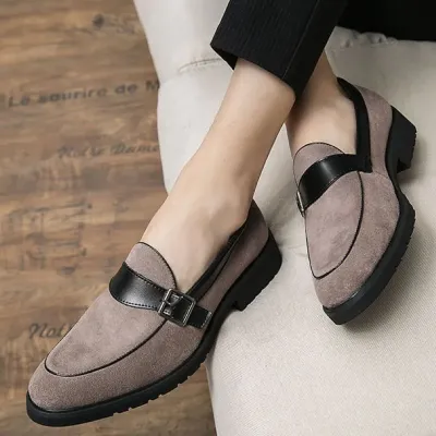 Premium Leather Apricot Loafer GB226