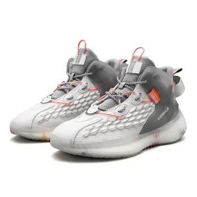 Premium Net White Grey Sneakers GB355