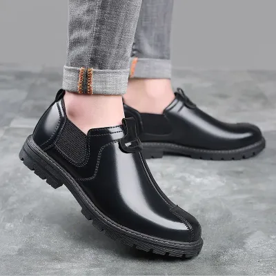 British Style Retro Leather Loafer GB538