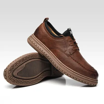 British Style Round Toe Casual Shoes GB550