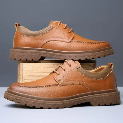 Cow Leather Breathable Casual Shoes GB566