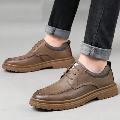Cow Leather Breathable Casual Shoes GB567