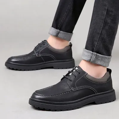Cow Leather Breathable Casual Shoes GB568