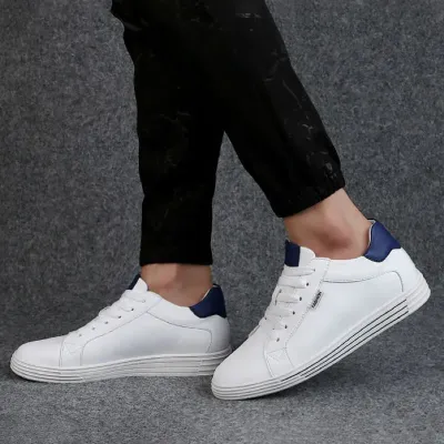 Genuine Leather White Casual Shoes  NFG97