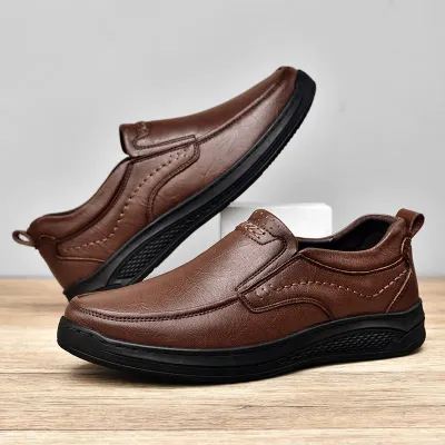 Genuine Leather Loafer NFE86