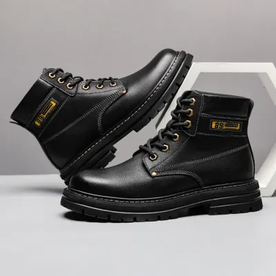 Genuine Leather Retro Martin Boots NFE115