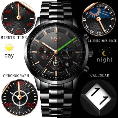 Lige Chronograph Men's Watch