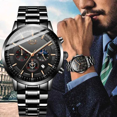 Lige Chronograph Men's Watch