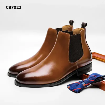 Genuine Leather British Chelsea Boots