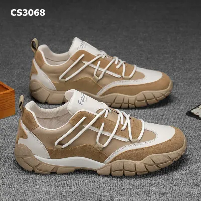 Fuzian Brown Waterproof Casual Shoes