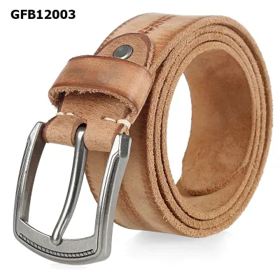 Denim Genuine Leather Belt