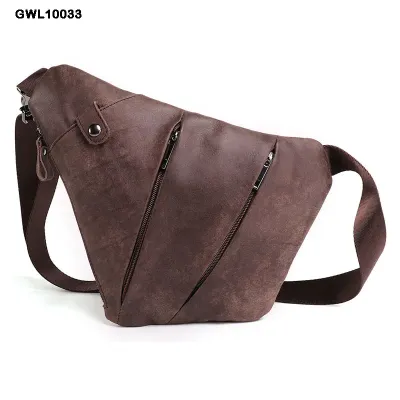 Genuine Leather Chest Bag