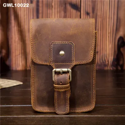 Genuine Leather Belt Bag