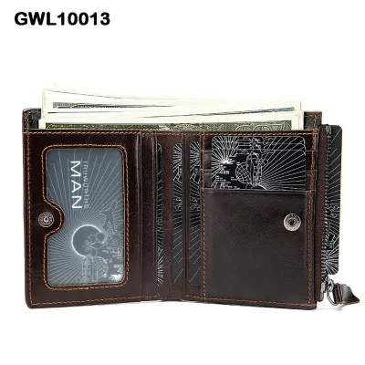 Genuine Leather Retro Wallet