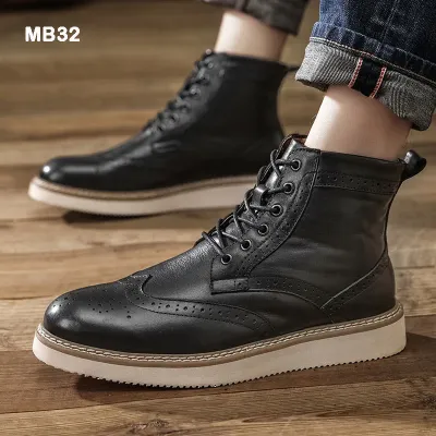 British High-top Retro Tooling Martin Boots