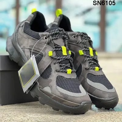 Cowhide Splicing Cushioning Sneakers