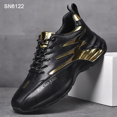 Premium Leather Inner Height  Sneakers