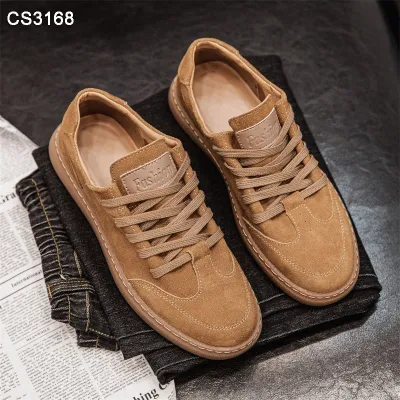 Genuine Leather Retro Soft Sole Casual Shoes Stk