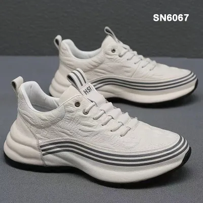 Genuine Leather Breathable Sneakers