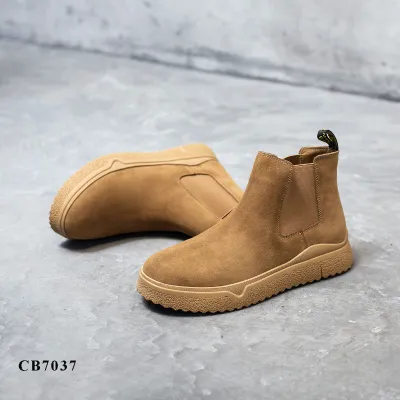 Martens Genuine Leather High Chelsea Boots