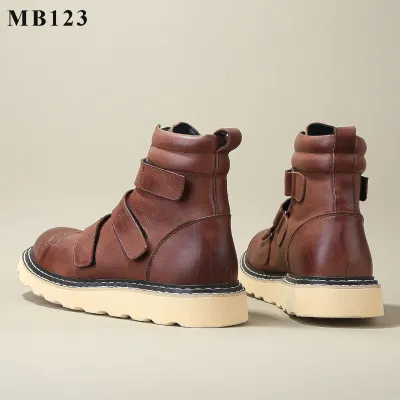 Martens Genuine Leather Trend English Style Martin Boots