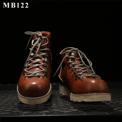 Martens Korean Style Universal Trend  Genuine Leather Martin Boots