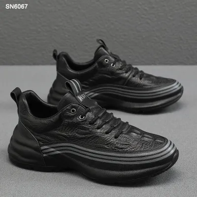 Genuine Leather Breathable Sneakers
