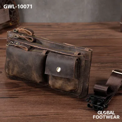Men's cool mobile phone camera outdoor 9-inch chest bag