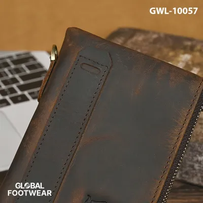 Crazy Horse handmade retro wallet men's