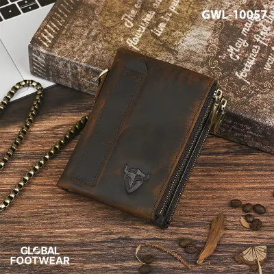 Crazy Horse handmade retro wallet men's