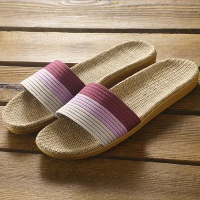 Cotton Linen Slippers