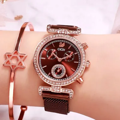 GEDI Diamond Casual Watch