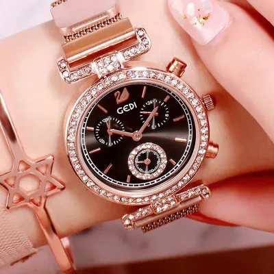 GEDI Diamond Casual Watch