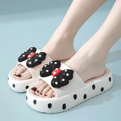 Cute Bow Slippers 