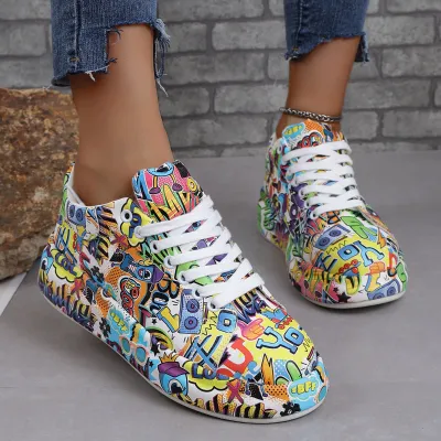 Graffiti Casual Shoes