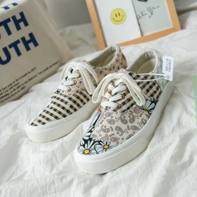 Patchwork Canvas Shoes