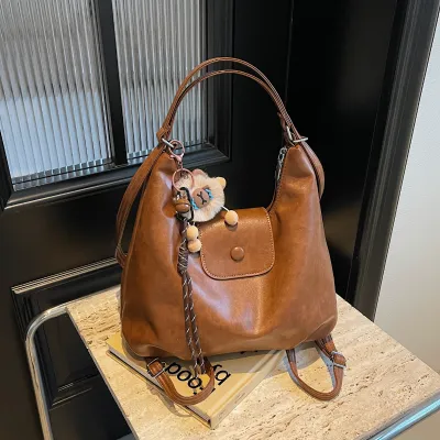Retro Large-capacity Backpack
