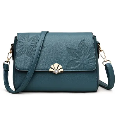 New Embossed Messenger Bag