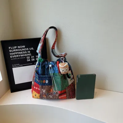 Printed Canvas Bag 