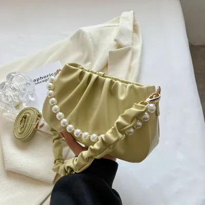 New Pearl Chain Armpit Bag