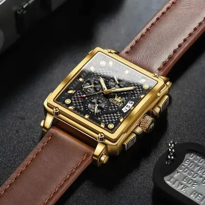 Luxury Square Quartz Watch OLEVS-9925   