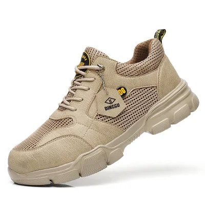 BREATHABLE LIGHTWEIGHT SAFETY SHOES