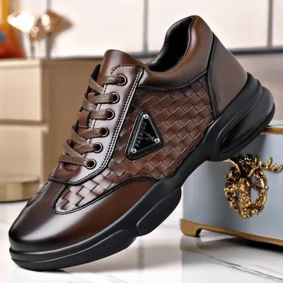 MEN'S SPORTS BREATHABLE LEATHER TRENDY SHOES